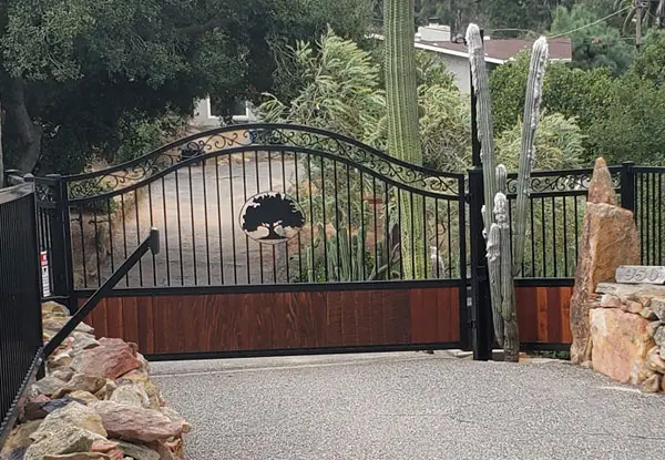 Custom Driveway Gate Installation in Fallbrook, CA
