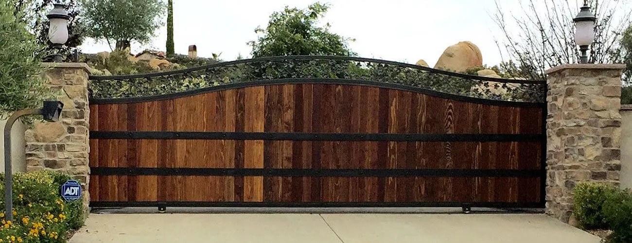 Wood & Wrought Iron Gates Murrieta, Riverside, California
